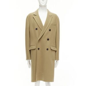 Loewe Wool Cashmere Double Breasted Coat